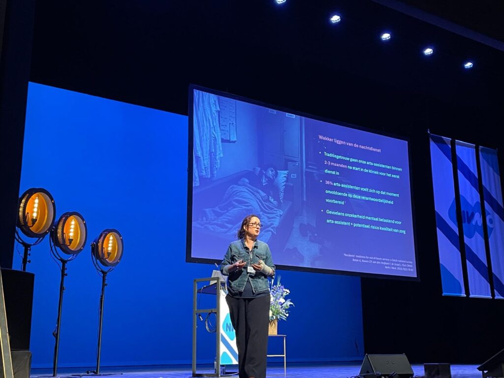 Presentatie als genomineerde onderwijsinnovatieprijs NVMO 2026